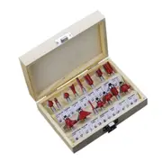 Shank Tungsten Carbide Router Bit Set Wood Cutter Tool Set Milling Wood Cutters Router Bit Set for Wood Tools