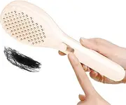 Self-Cleaning Hair Brush,Multifunctional Telescopic Hair Comb | Anti-Static Multifunctional Hairbrush for Women, Portable Massage Comb