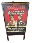 Oscar De La Hoya/Floyd Mayweather Boxing Tequila Cazadores Original Fight Poster