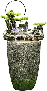 Water Fountain Outdoor Courtyard Rockery Water Fountain, Living Room Floor Decoration, Office Decoration Outdoor Fountain