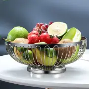 Nordic Vegetable Basket Hollow Fruit Bowl Fruit Draining Basket Bread