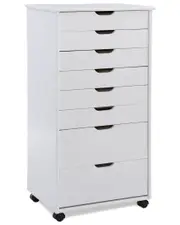 Linon Rudy Rolling 8 Drawer Cart