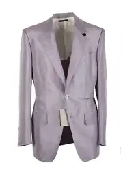 TOM FORD Atticus Lilac Silk Suit Size 46 / 36R U.S. New With Tags