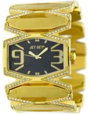 JET SET Woman's Analog Gold Plated Watch J42608-762 52