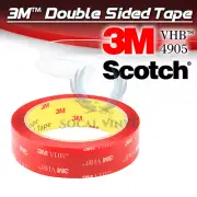 Genuine 3M VHB #4905 Clear Double-Sided Tape Mounting Automotive Car 25mmx10FT