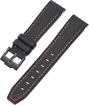 [DJDLFA] For Swatch X Omega Moonswatch For Seamaster 300 Curved Interface Men Women Quality Replace Watch Band 20mm