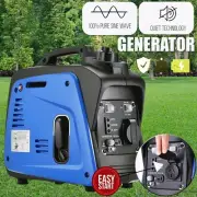 Inverter Generator 800W Max 700W Rated Pure Sine Wave Petrol Portable Camping