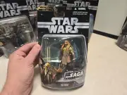 Star Wars The Saga Collection Kit Fisto Clone Wars Action Figure Hasbro 55 3.75"