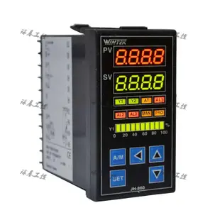 |好康推薦|WINTEK臺灣溫控器JH-860系列PID可程序是控制器面板48*96