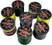 LLEIIshen 9Strands Braid Fishing Line 500/300 Meters 0.8-8.0# Multifilament PE Saltwater Strong Fish Wire 0.14-0.55 mm/1414