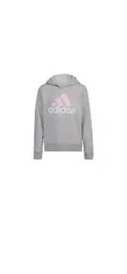 Adidas Girl's Long Sleeve Essential Sportswear Logo Hoodie