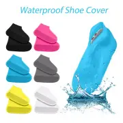 Reusable Waterproof Shoes Cover Silicone Wear-Resistant Anti-Slip Rain Boot Case