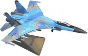 1:144 Scale Russia Sukhoi Su-35 Flanker Fighter Model Alloy Memorial Airplane Aircraft Miniature Souvenir Static Display