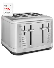 KitchenAid 4 Slice Toaster with $16 Credit