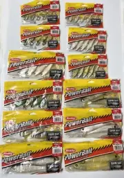 Berkley PowerBait Swim Shad Bait Soft Fishing Lure Color / Size - Select