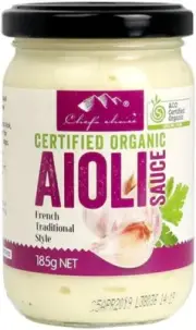 Chef'S Choice Organic Aioli Sauce, 185 G