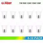 6X/10X LED Bulb 7W-18W E27/B22 Screw/Bayonet Globe Light Indoor Cool/Warm White