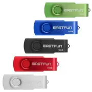 5 Pcs 16GB USB 2.0 Flash Drive Fold Storage Memory Stick Thumb Drive Pen Driv...