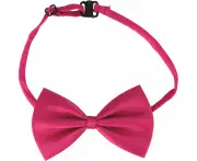 Small Hot Pink Bow Tie