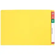 Avery Foolscap Lateral File Yellow 100 Pack
