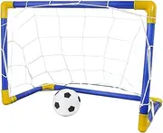 Football Goal Football Net for Kids Kids Soccer Ball Goal Foldable Goals Net Children Training Goal Post Kids Soccer Net for Garden Indoor Backyard Playground