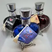 Tequila Grand Love, Blown Glass & Pewter, Collectible Bottles, 200 mL 40%Alc Vol