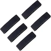 DOITOOL Silicone for Watch Band Smartwatch Bands Watch Replacement Strap Watch Wristband Watch Band Locker Clasp Watch Smart Watches Watch Fastener Black