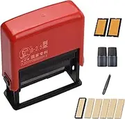 Portable Handheld Coding Machine Manual Date Stamp Printer Ink Date Printing for Food Plastic Bag Bottle Metal Cans Paper Production Expiry Date Print BBZY