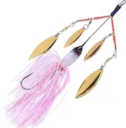 Saltwater Fishing Lures, Silicone Skirt Sequin Jig Bait, Multi Color Artificial Bait, Lure Set for Bass, Pike, Trout, Walleye, Crappie, Outdoor Gear, Accessories