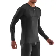 Skins Men's Series-5 Activewear Long Sleeve Top Black