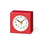 Lemnos Table Clock Analog Alarm Clock Farbe Red farbe PA18-02RE Lemnos