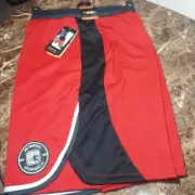 Shorts 3XL New And1 Mens Basketball Gym Workout Waist Red Black White