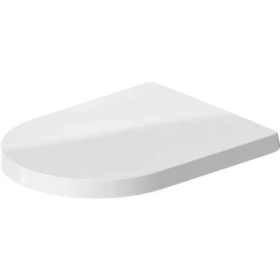 ​Duravit 0020290000 ME by Starck Elongated Closed Front Toilet Seat in White