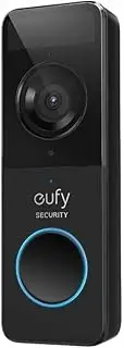 eufy 1080p HD Battery Video Doorbell - Black