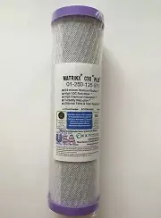 WATTS 101013 VOC CARBON BLOCK FILTER 10" CTO PLUS 01-250-10-MATRIKX