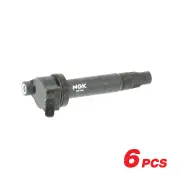 6 x NGK Ignition Coils for Lexus RX330 MCU38R RX400h MHU38R 3.3L V6 V DOHC 24V