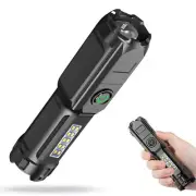 1200000LM LED Flashlight High Lumens Tactical Flash Light USB Rechargeable Torch