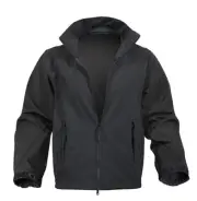 Rothco 9834 Black Soft Shell Uniform Jacket