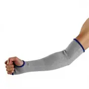 Cut Resistant Sleeves, 14" HPPE Level 5 Arm Protection with Thumb Hole, EN388...