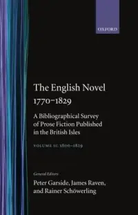 在飛比找博客來優惠-The English Novel 1770-1829: A