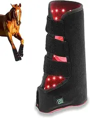 Red Light Therapy Belt for Horse Leg, Portable Hoof Red Light Therapy Boots, Built in Power Supply and Charging, 850nm Infrared and 660nm LED Red Light Therapy Wrap for Horse Leg Pain(Right)