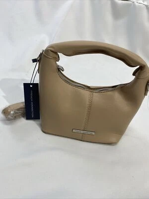 French Connection Women’s Small Tan Jupiter Convertible Crossbody Bag $98