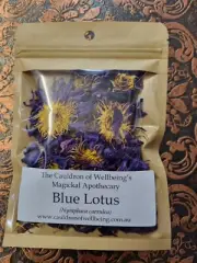 Blue Lotus - Herb Magick Spell Ritual Witch Pagan Wicca