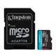 Kingston 金士頓 Micro 128G U3 V30 A2附轉卡(讀170M) 記憶卡 (5.5折)
