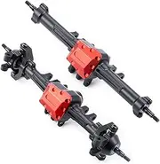 Runup Full Front and Rear Axle Kit - Original Length CNC Aluminum Axles for 1/18 RC Crawler TRX4M Upgrade