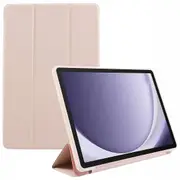 For Samsung Galaxy Tab A9 Tri-Fold Stand Cover Pu Leather Honeycomb Texture Tablet Case