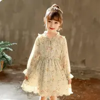 在飛比找ETMall東森購物網優惠-雪紡兒童公主打底裙小孩春秋裝