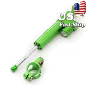 CNC Green Steering Damper Linear Stabilizer Reversed Safety Control Universal