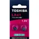 TOSHIBA 東芝 LR41/192 鈕扣電池 (2入) (8.8折)