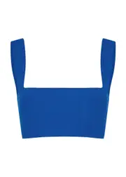 Victoria Beckham VB Body Stretch-knit bra top - Blue - 12 12